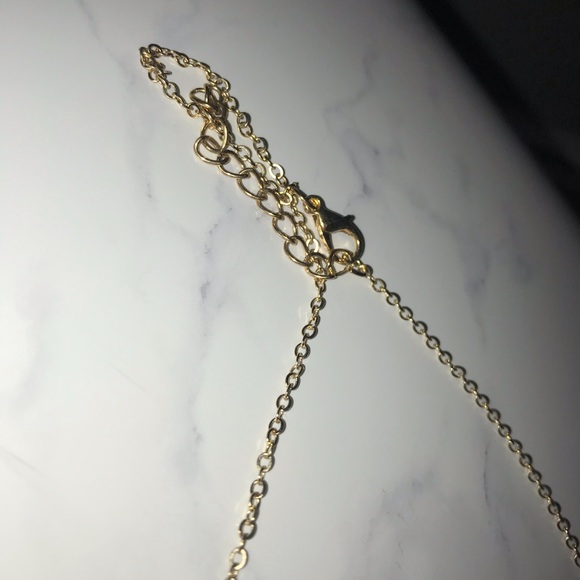 ROSE NECKLACE (RED&GOLD) - Picture 5 of 7